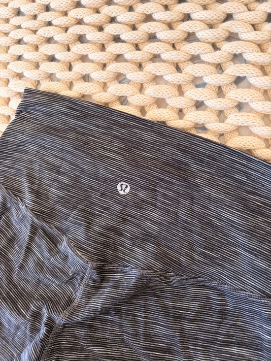 lululemon athletica Pants - ⚠️Sold out ⚠️lululemon Black & White Striped Leggings